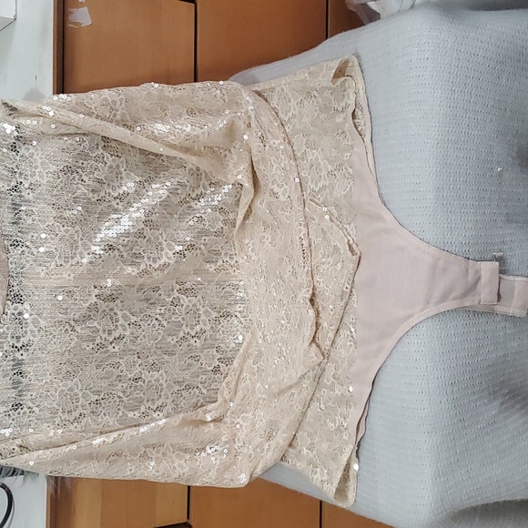 Long sleeve Bodysuit sequin sheer - Picture 3 of 10